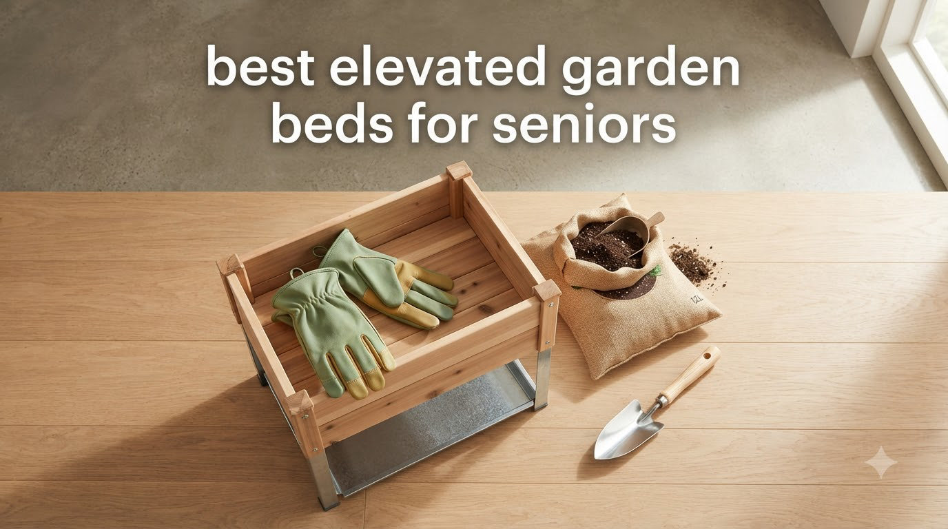 best elevated garden beds for seniors