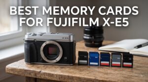 best memory cards for fujifilm x-e5