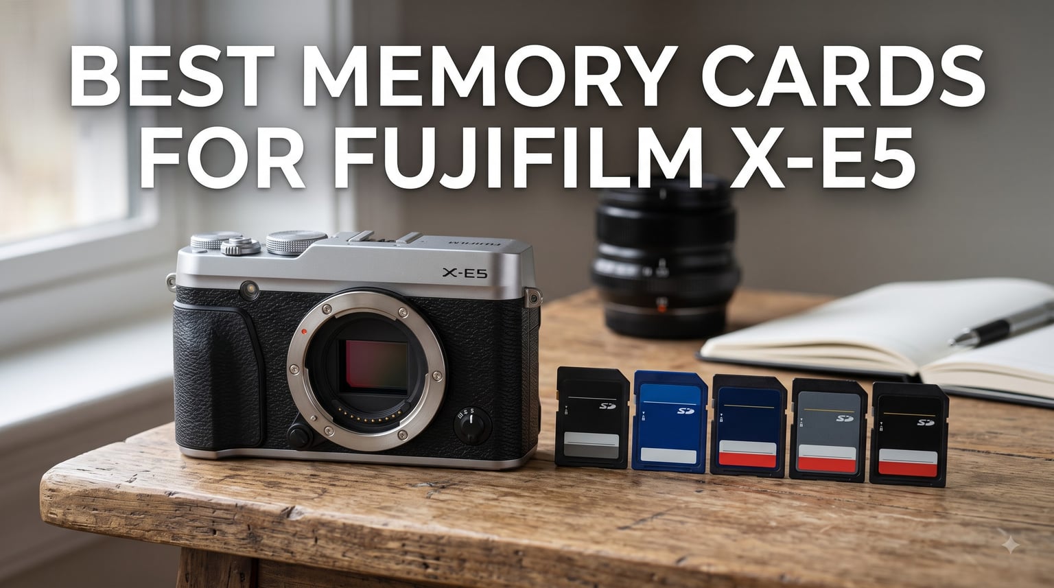 best memory cards for fujifilm x-e5