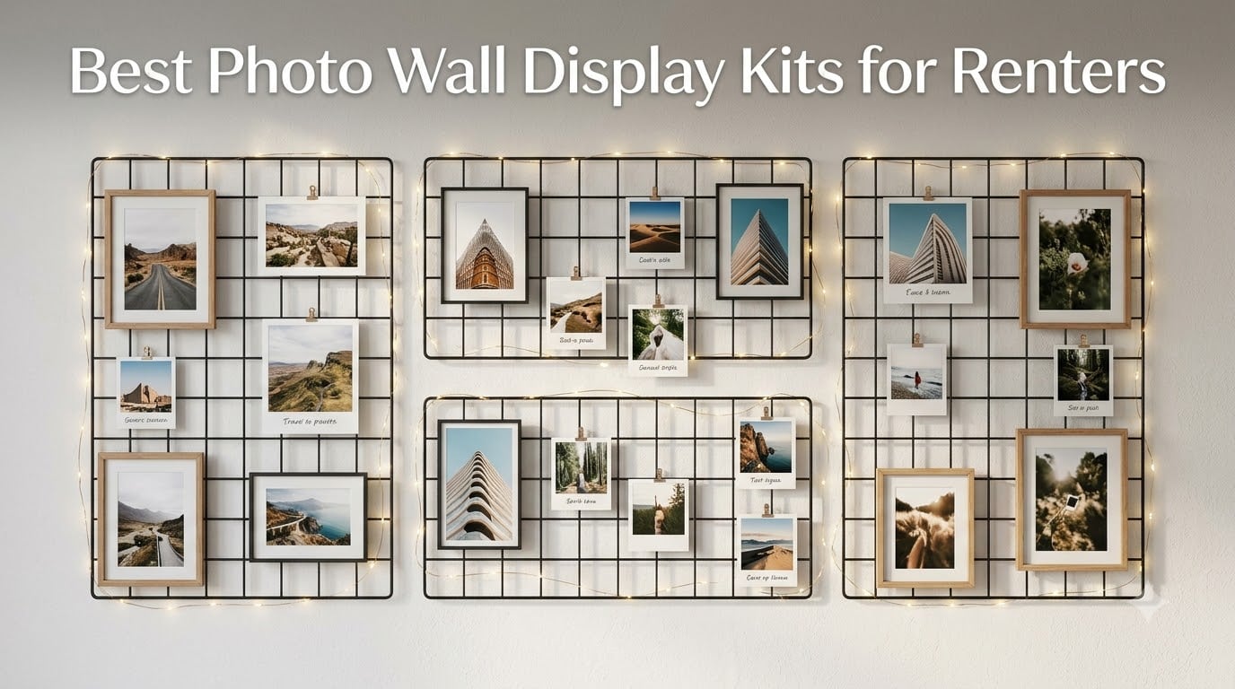 Best Photo Wall Display Kits for Renters
