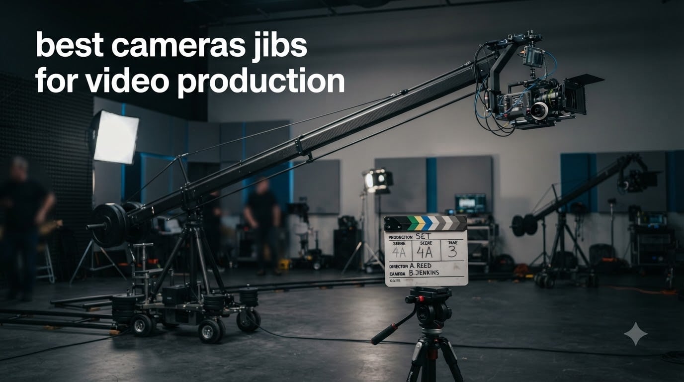 best cameras jibs for video production
