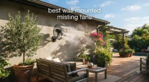 best wall mounted misting fans