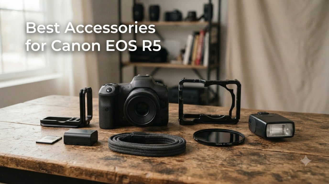 Best Accessories for Canon EOS R5