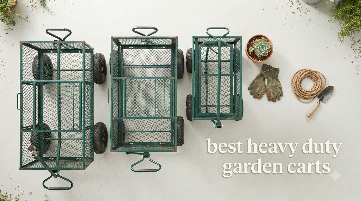 best heavy duty garden carts