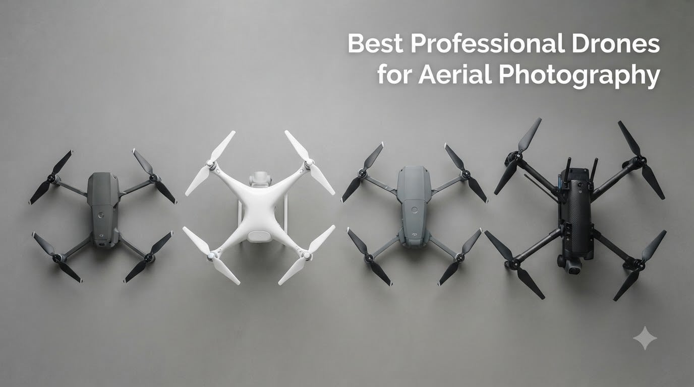 Best Professional Drones for Aerial Photography