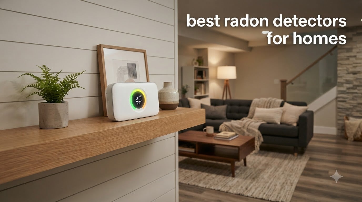best radon detectors for homes