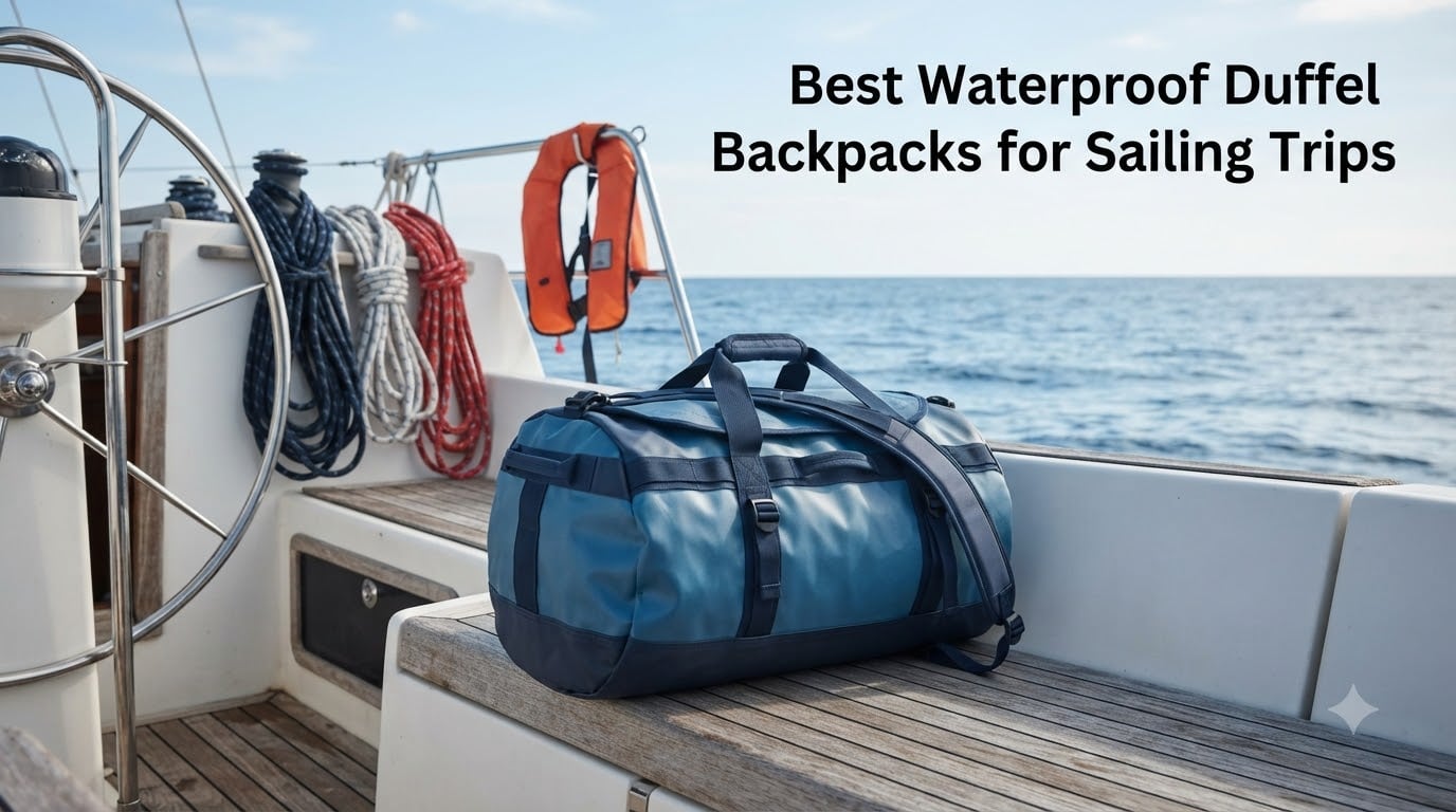 Best Waterproof Duffel Backpacks for Sailing Trips