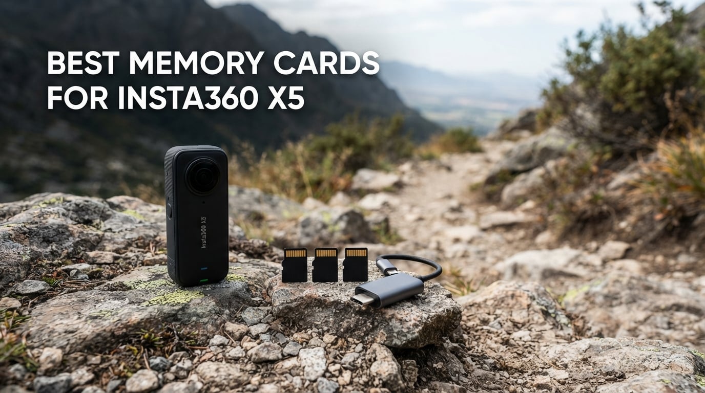 best memory cards for insta360 x5