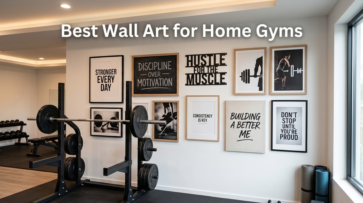Best Wall Art for Home Gyms