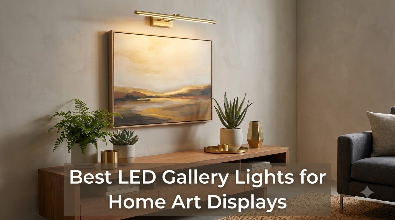 Best LED Gallery Lights for Home Art Displays