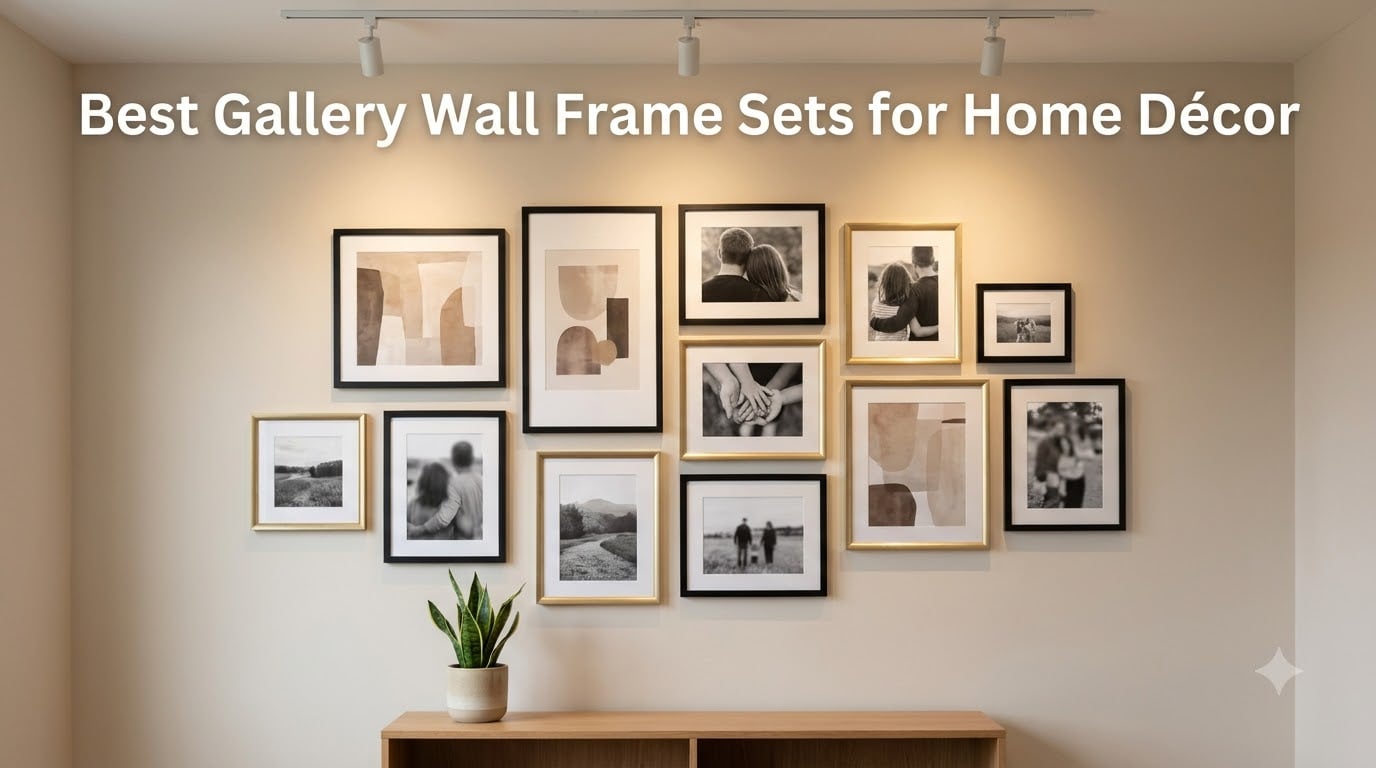 Best Gallery Wall Frame Sets for Home Décor