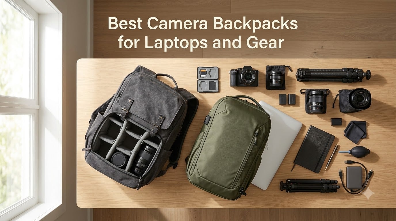Best Camera Backpacks for Laptops and Gear