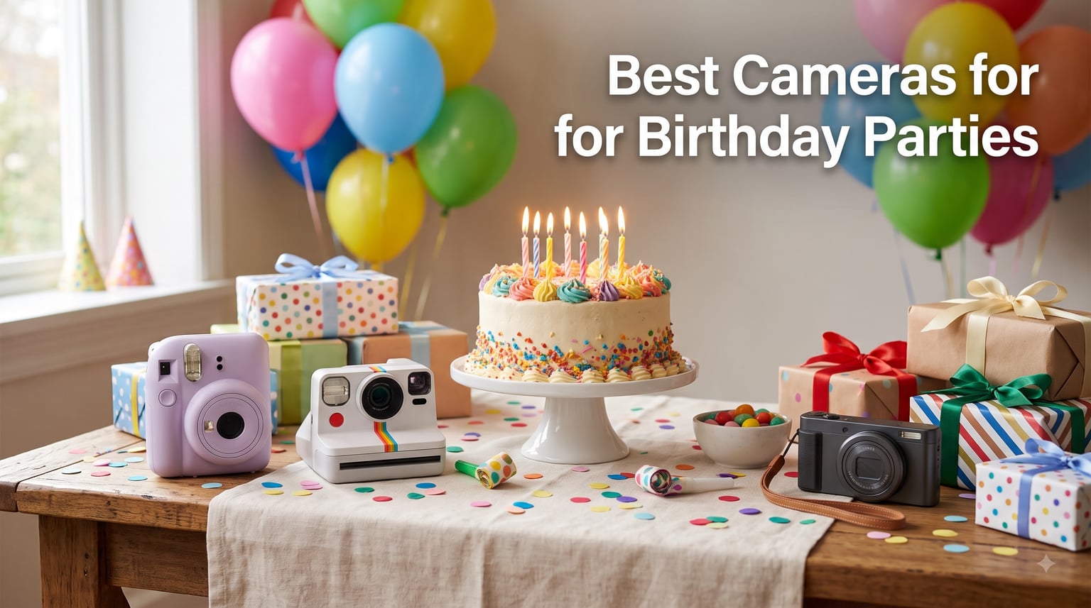 Best Cameras for Birthday Parties
