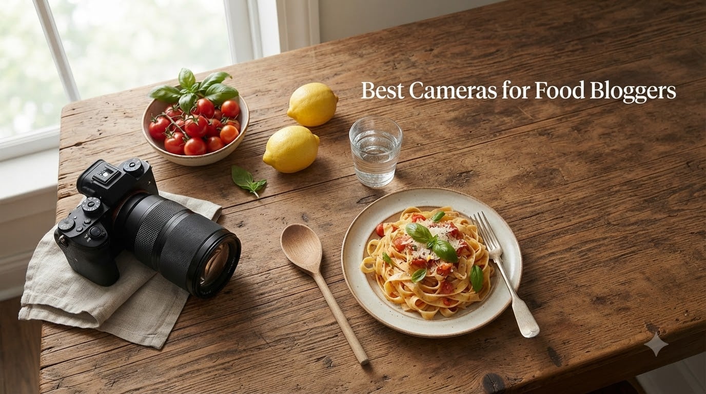 Best Cameras for Food Bloggers