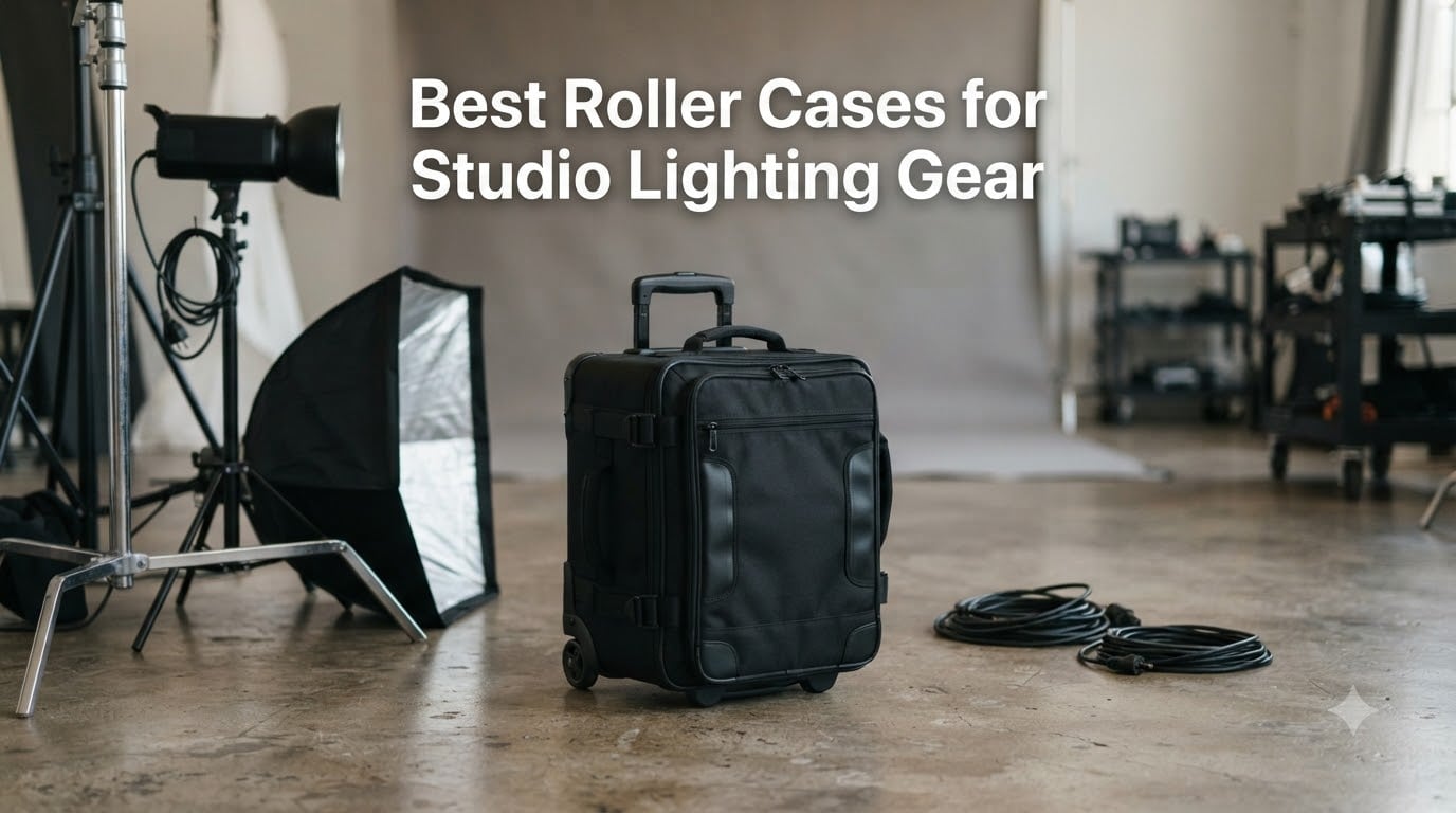 Best Roller Cases for Studio Lighting Gear