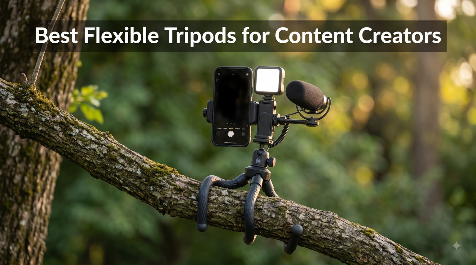 Best Flexible Tripods for Content Creators