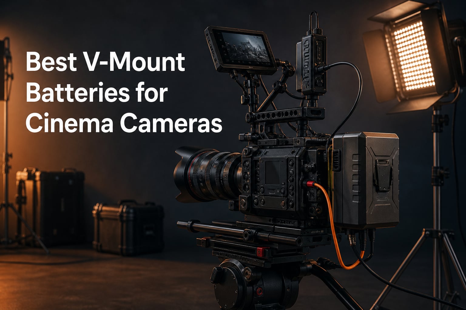 Best V-Mount Batteries for Cinema Cameras