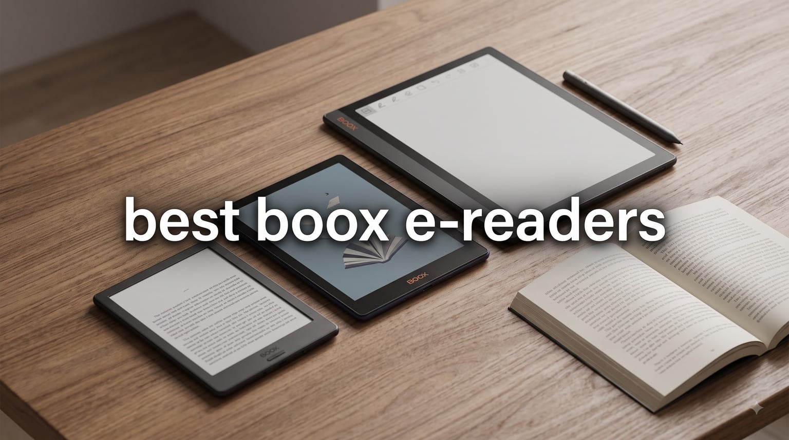 best boox e-readers