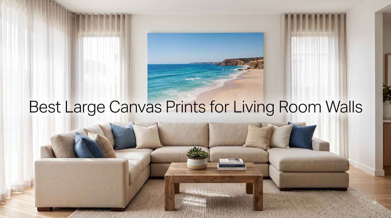 Best Large Canvas Prints for Living Room Walls