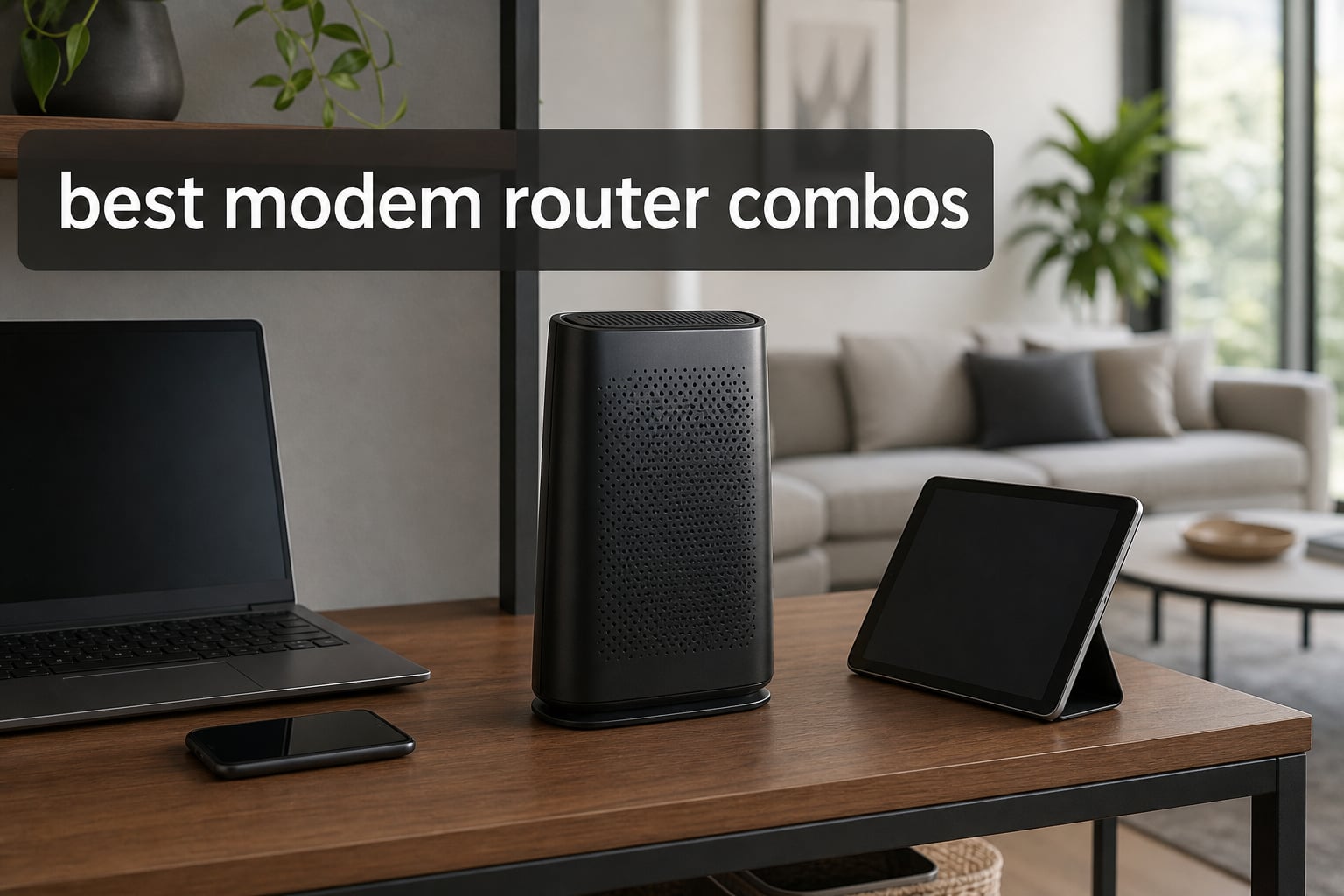 best modem router combos
