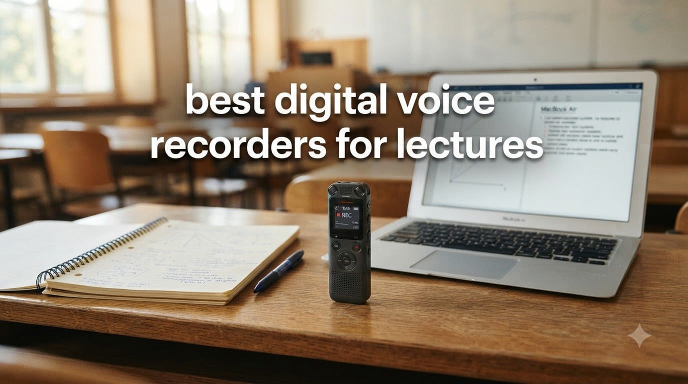best digital voice recorders for lectures