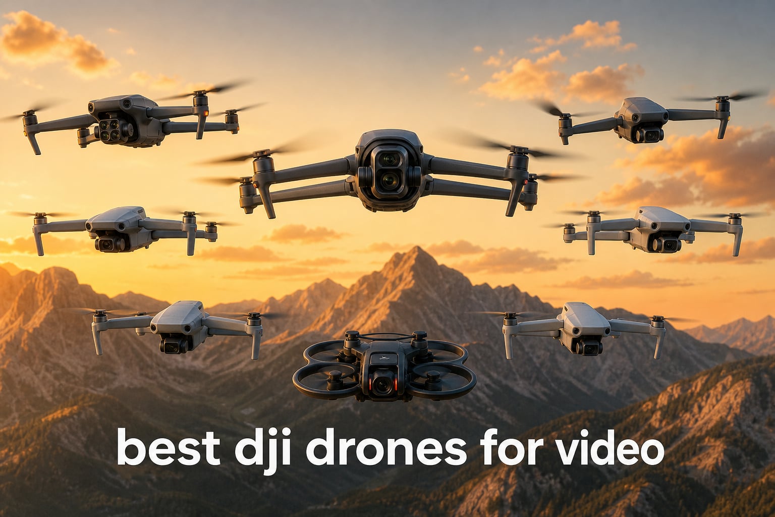 best dji drones for video