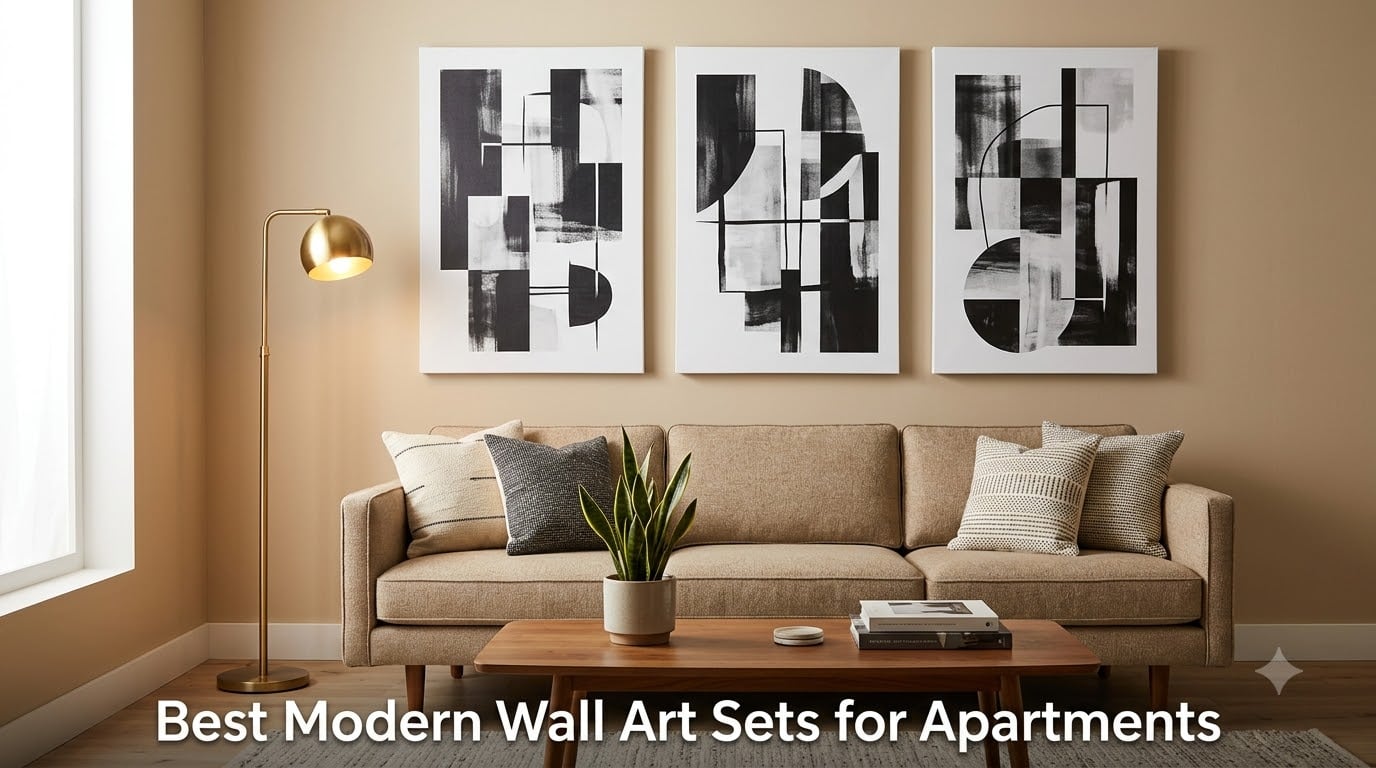 Best Modern Wall Art Sets for Apartments
