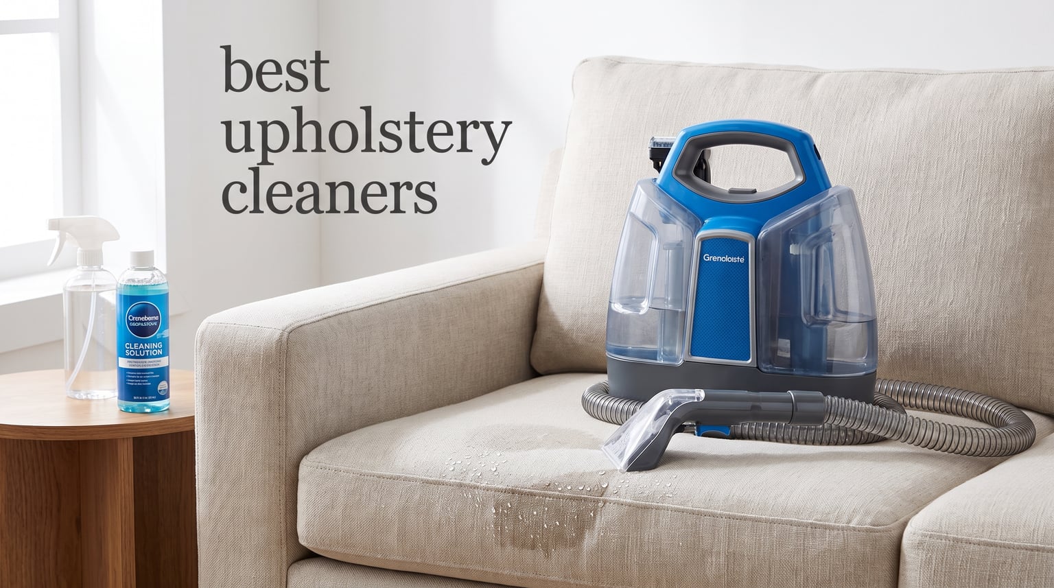 best upholstery cleaners