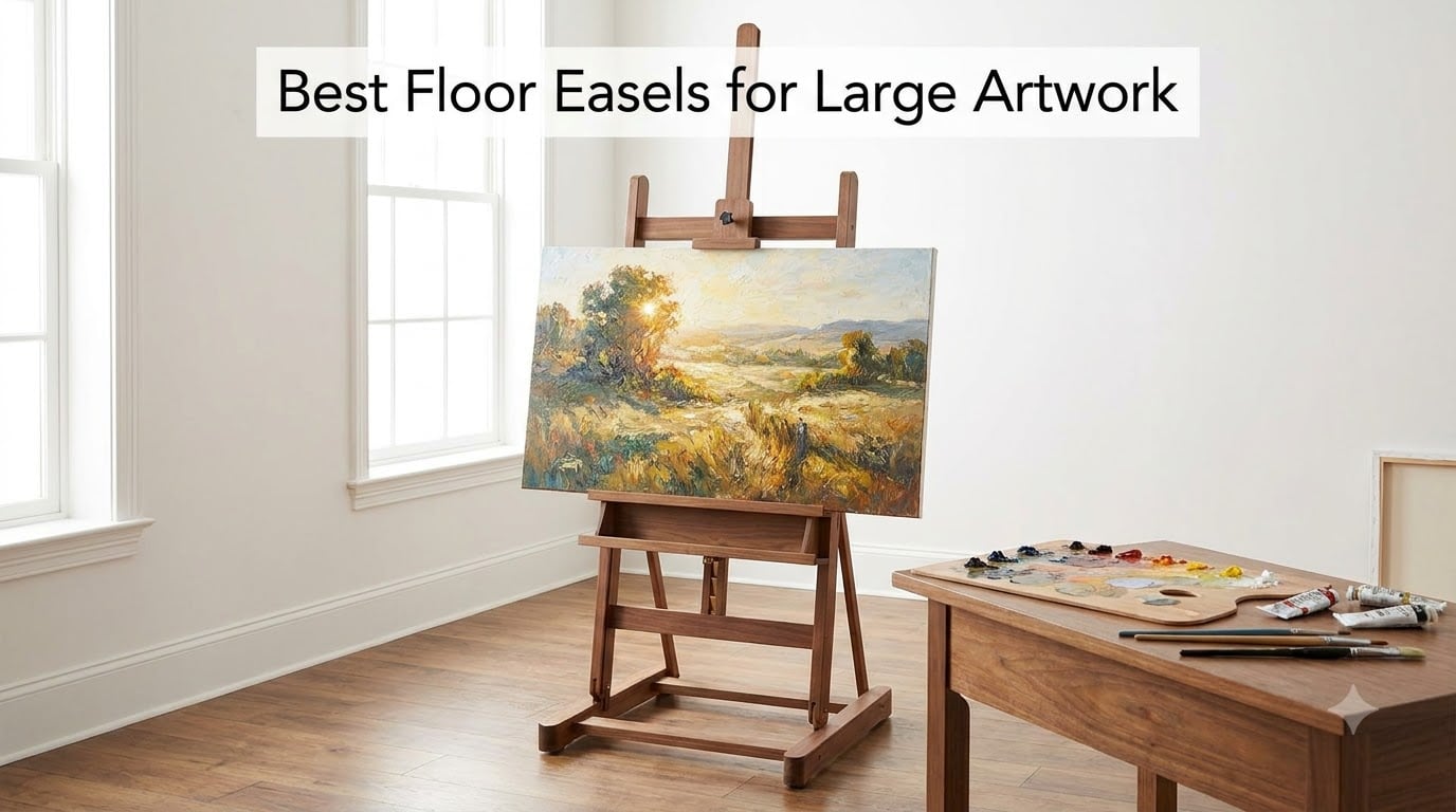 Best Floor Easels for Large Artwork