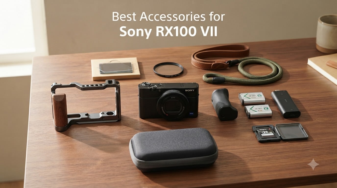 Best Accessories for Sony RX100 VII