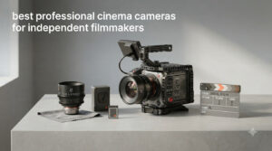 best professional cinema cameras for independent filmmakers