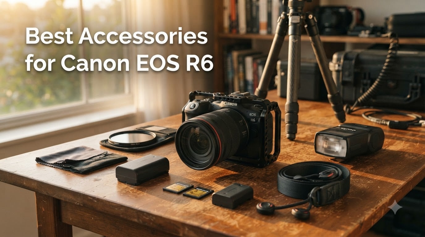 Best Accessories for Canon EOS R6