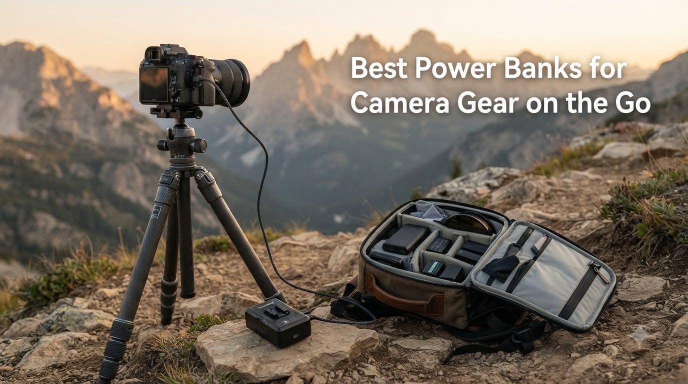 Best Power Banks for Camera Gear on the Go