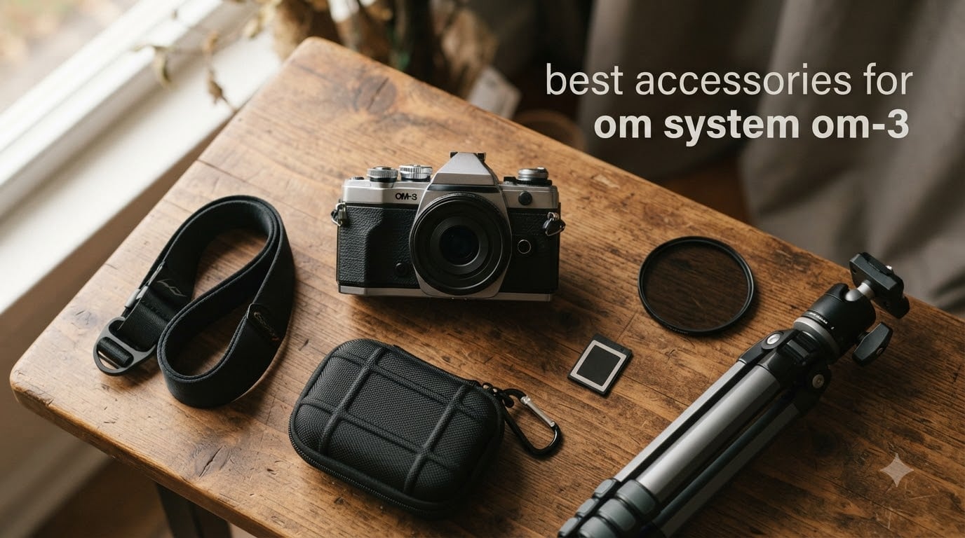 best accessories for om system om-3