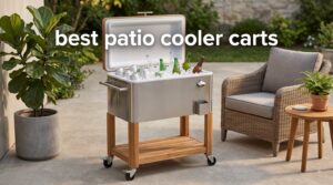 best patio cooler carts