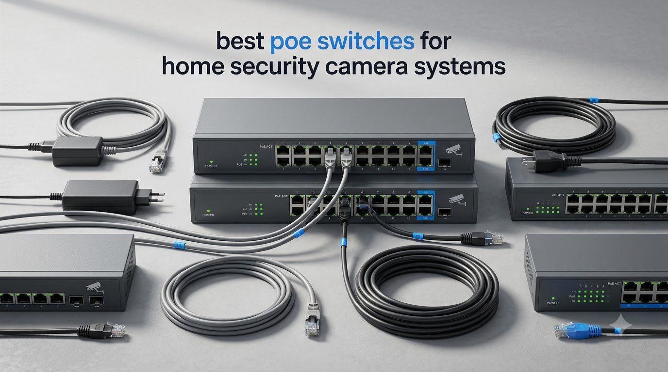 best poe switches for home security camera systems