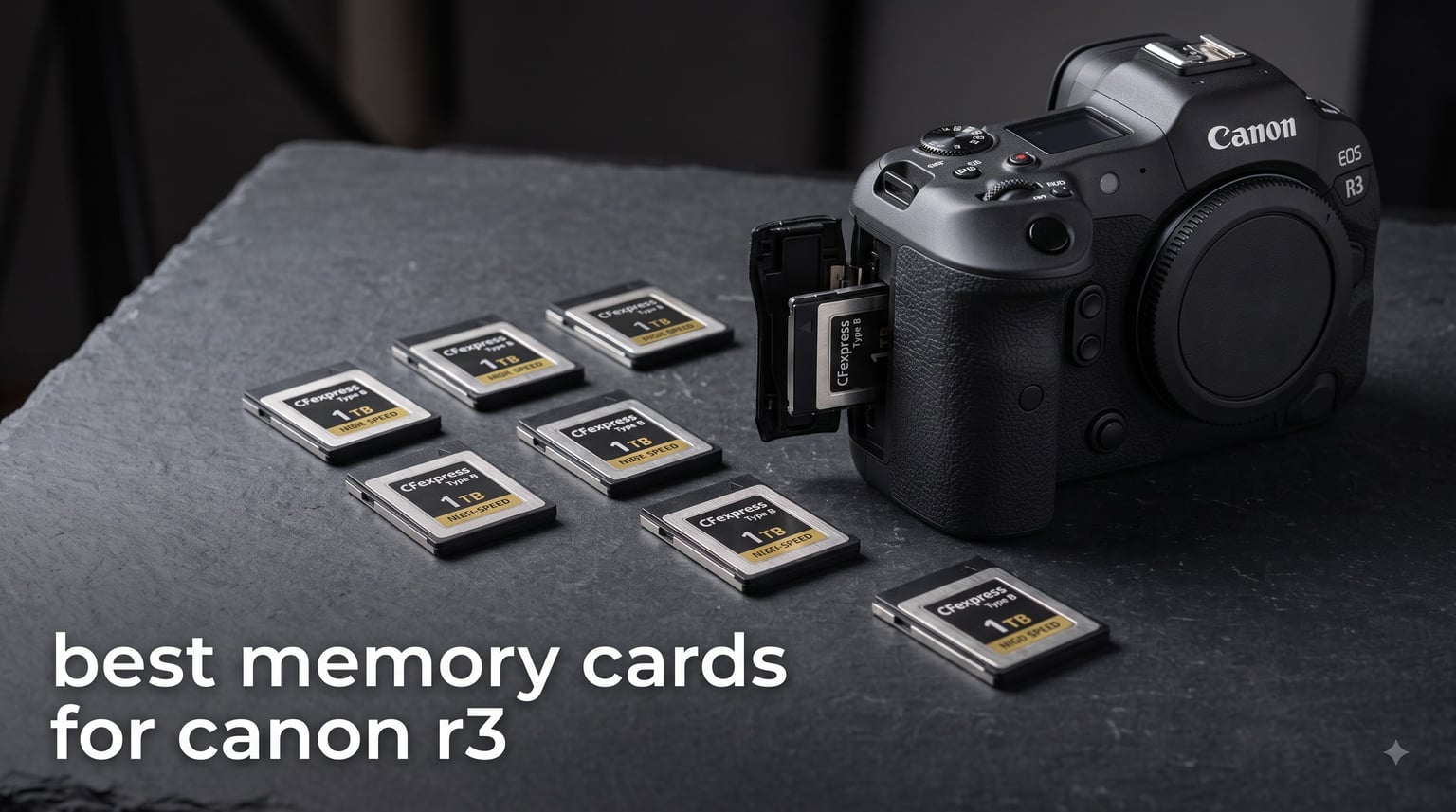 best memory cards for canon r3