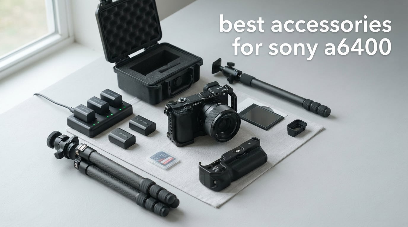 best accessories for sony a6400