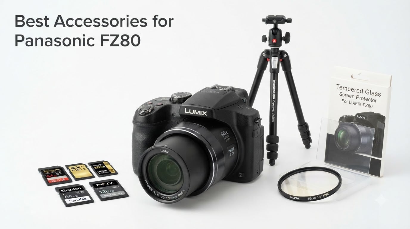 Best Accessories for Panasonic FZ80