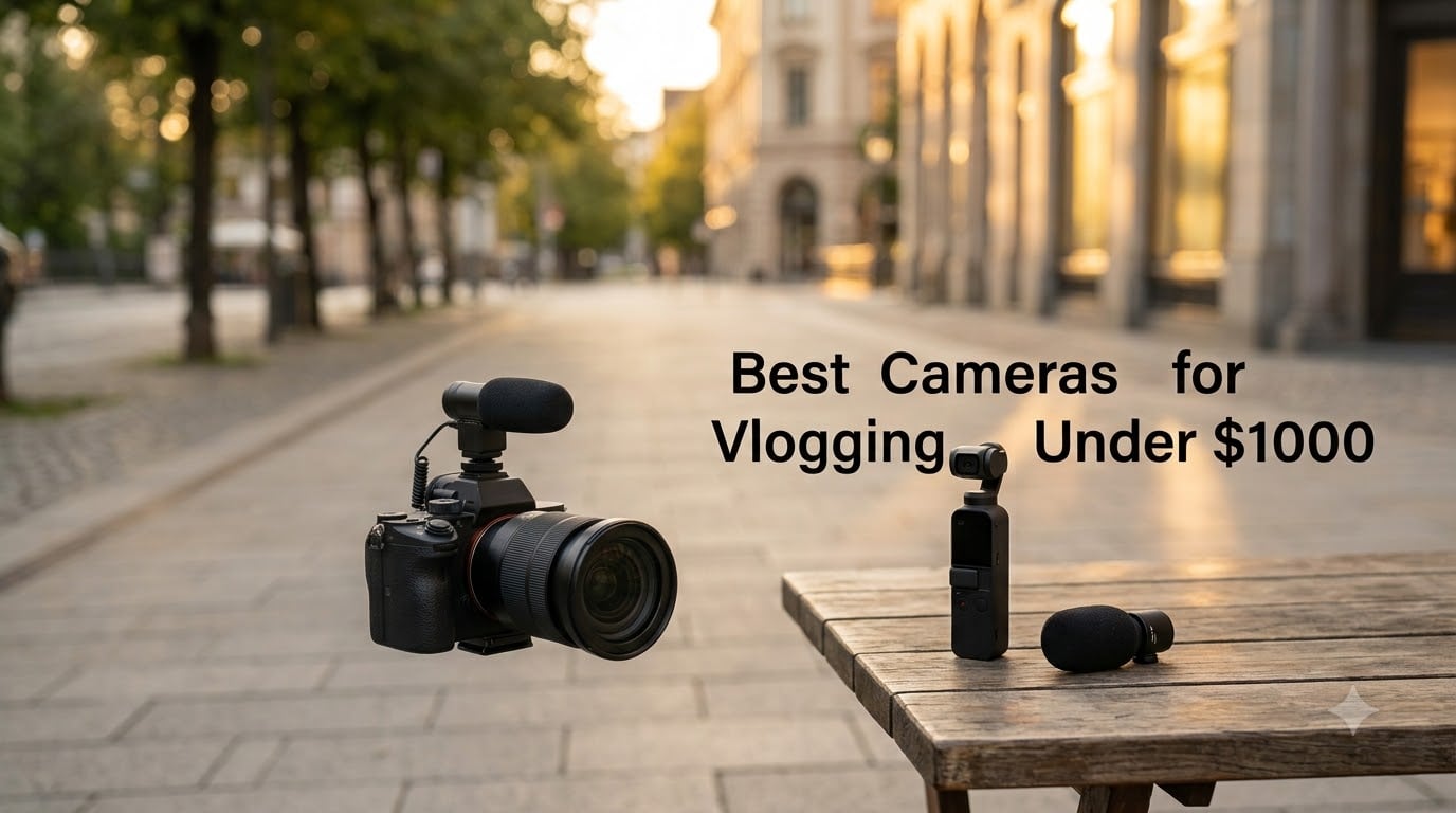 Best Cameras for Vlogging Under $1000