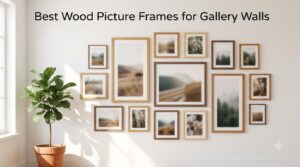 Best Wood Picture Frames for Gallery Walls
