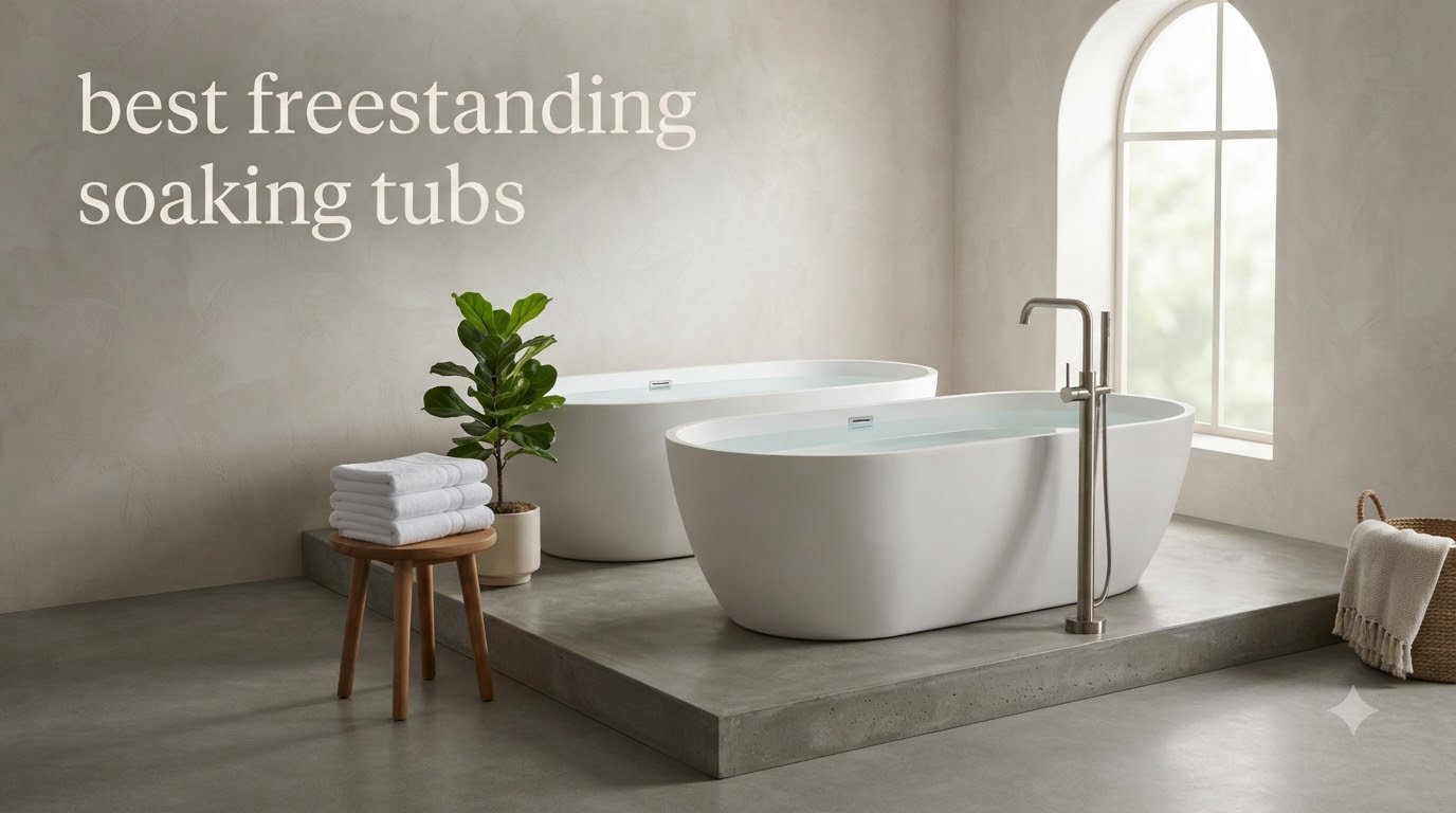 best freestanding soaking tubs