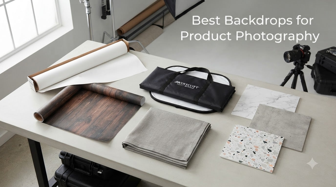 Best Backdrops for Product Photography