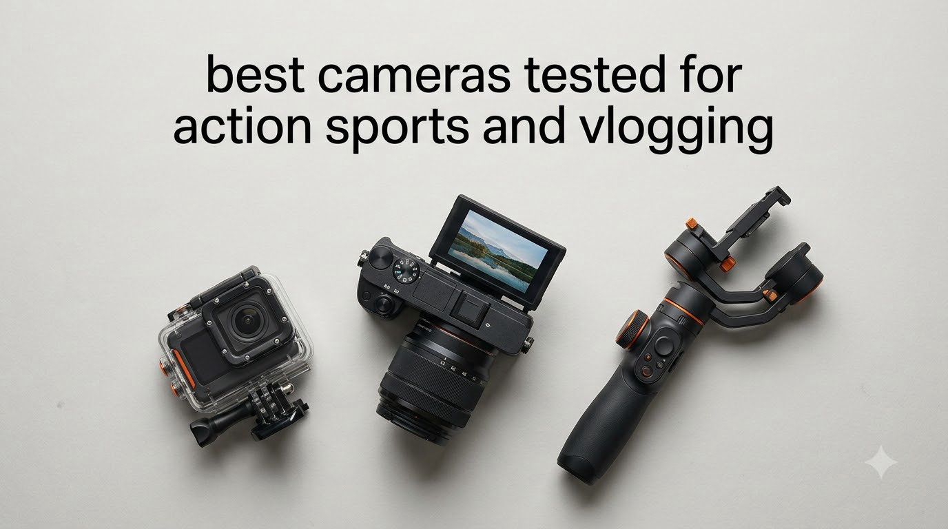 best cameras tested for action sports and vlogging