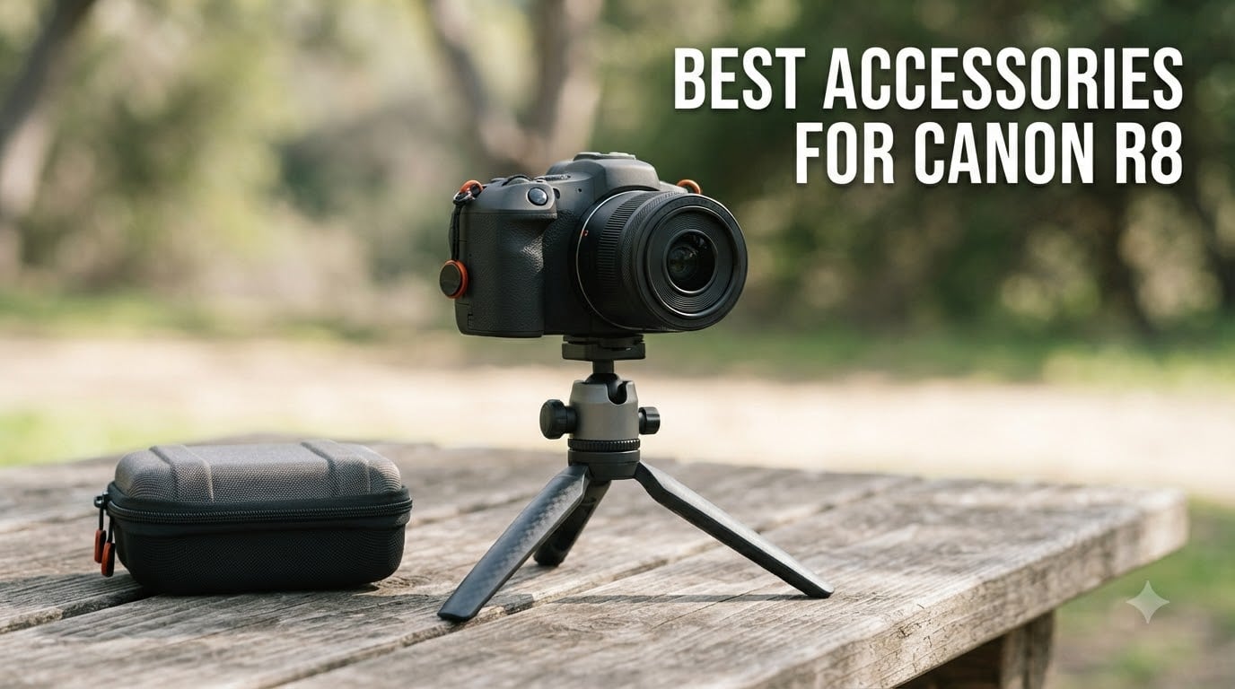 best accessories for canon r8