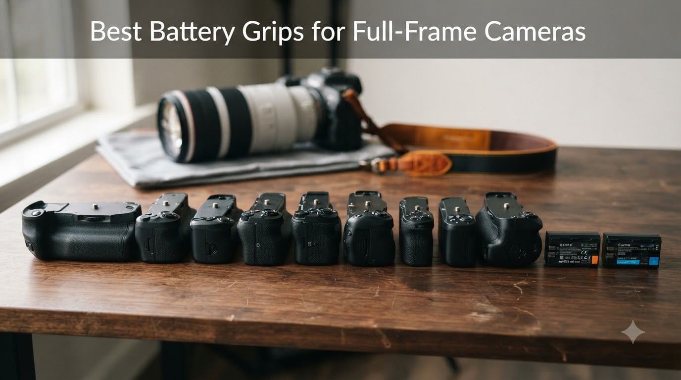 Best Battery Grips for Full-Frame Cameras