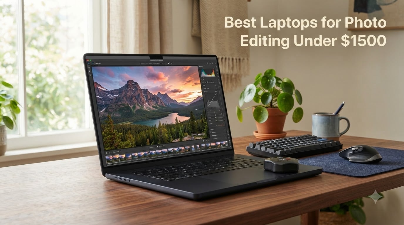 Best Laptops for Photo Editing Under $1500