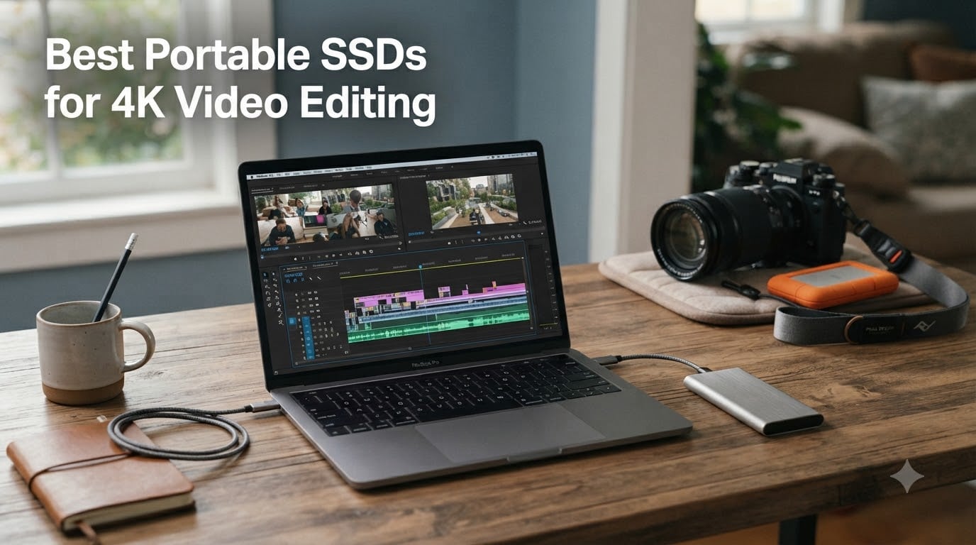 Best Portable SSDs for 4K Video Editing