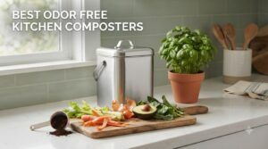 best odor free kitchen composters