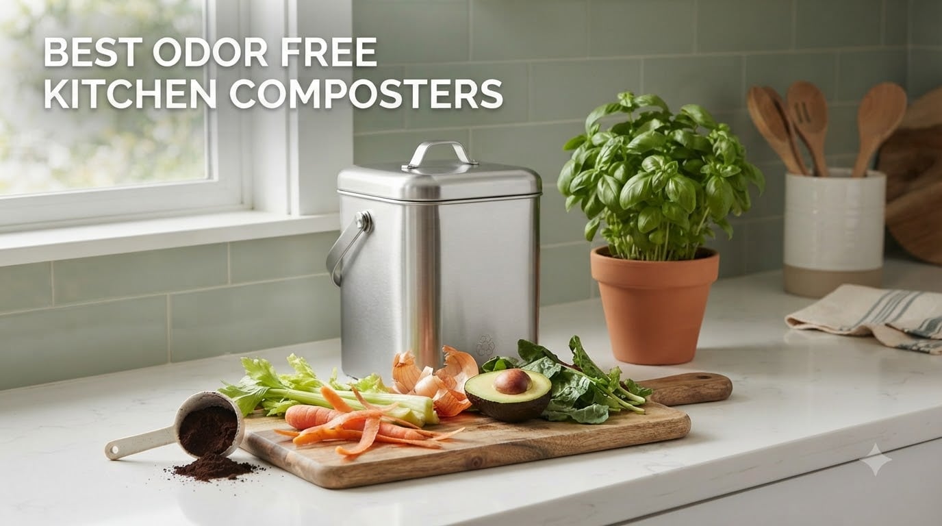 best odor free kitchen composters